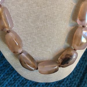 Chunky Bead and Chain Necklace